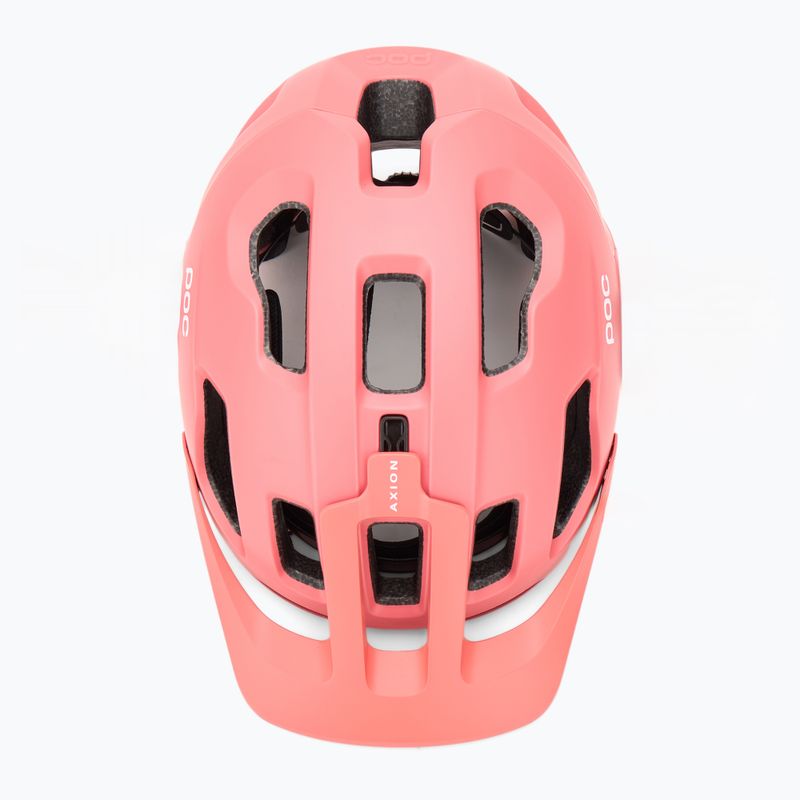 Fahrradhelm POC Axion ammolite coral matt 6