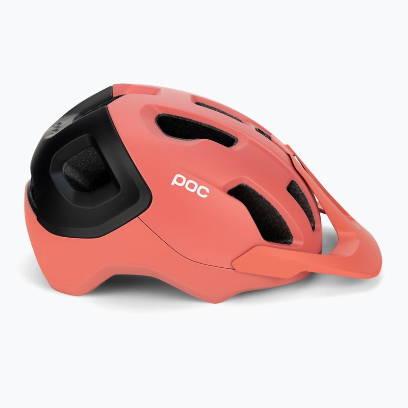 Fahrradhelm POC Axion Race MIPS ammolite coral/uranium black matt 3