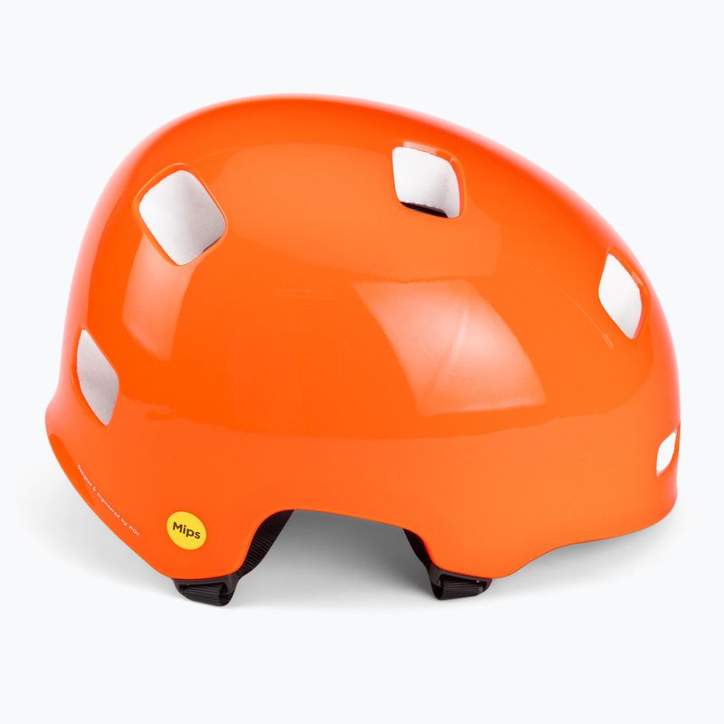 Fahrradhelm POC Crane MIPS fluorescent orange 3