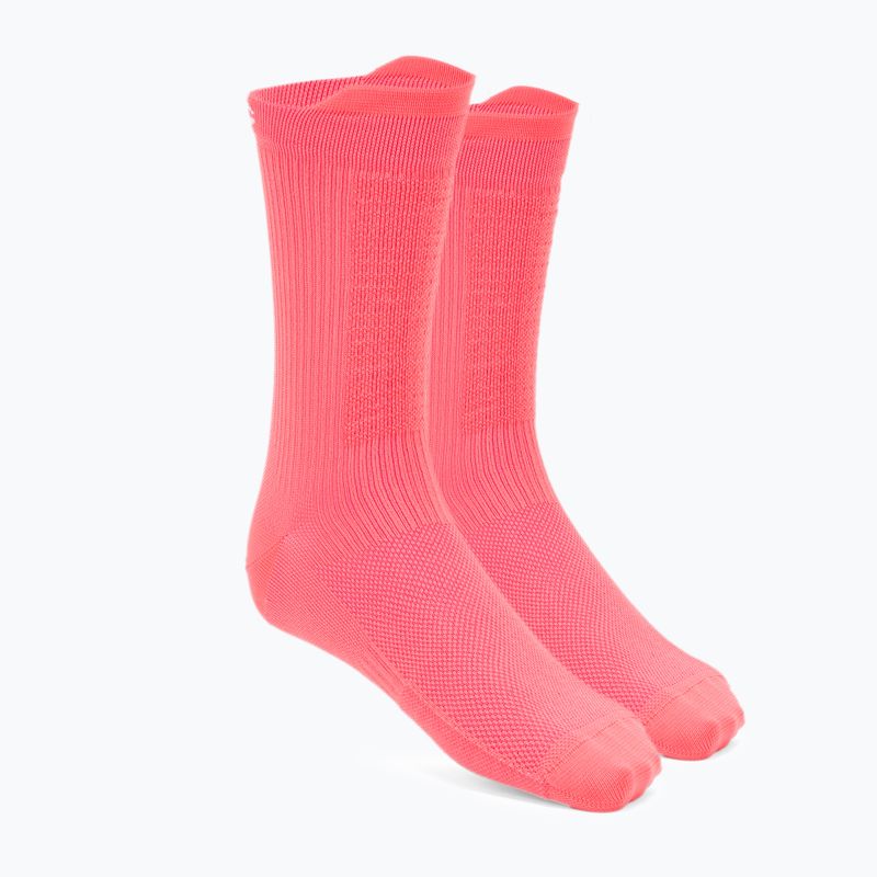 Radsocken POC Lithe MTB Mid ammolite coral