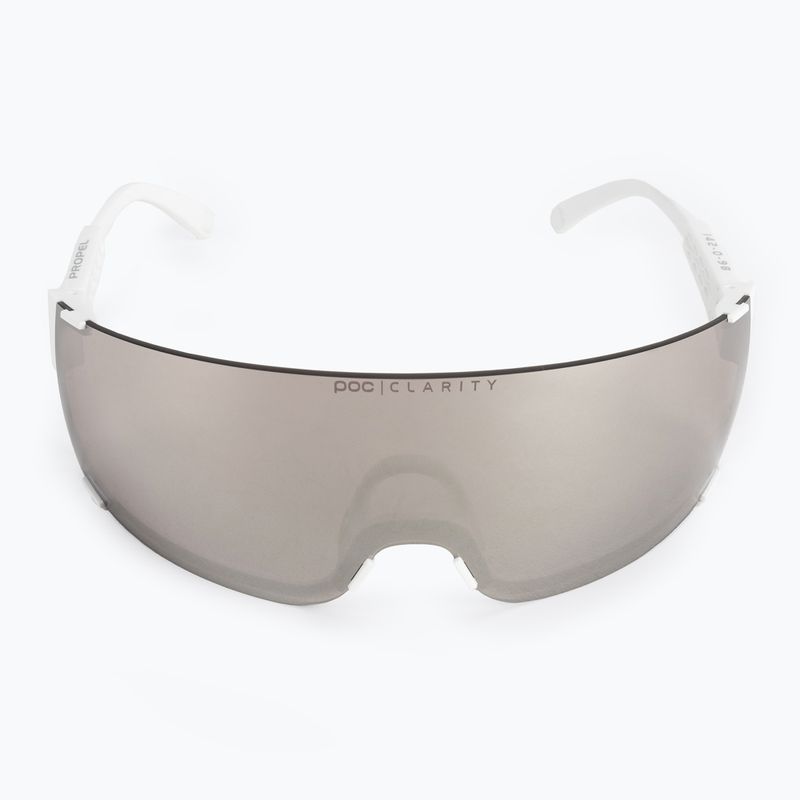 Fahrradbrille POC Propel hydrogen white/clarity road silver 4