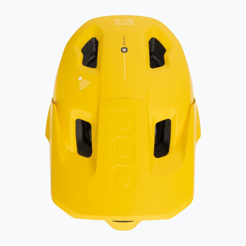 Fahrradhelm POC Otocon Race MIPS aventurine yellow matt 7