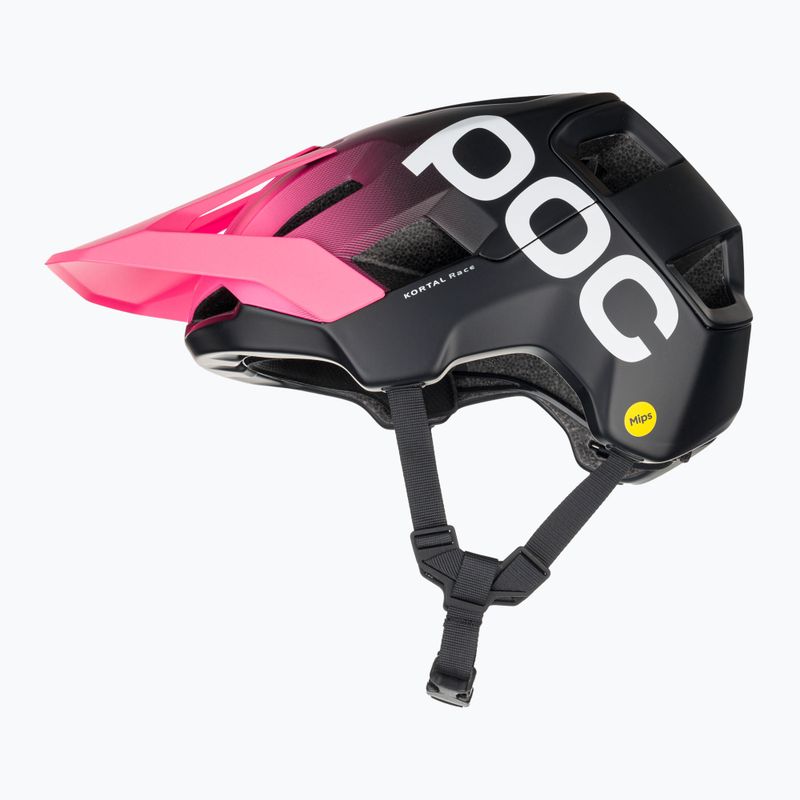 POC Kortal Race MIPS fluoreszierend rosa/uranschwarz matt Fahrradhelm 5