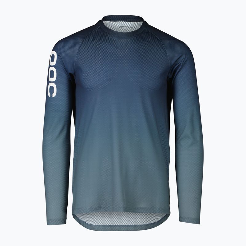 Herren-Radsport-Langarmhemd POC Essential MTB Lite gradient turmaline navy 4
