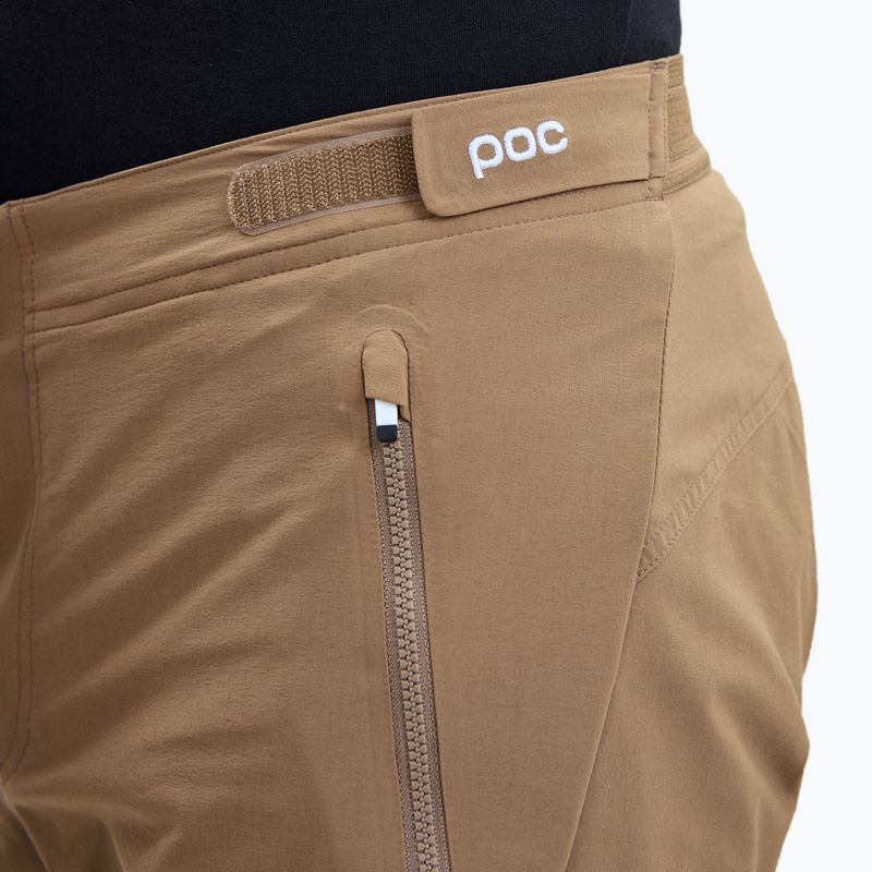 Radhosen für Männer POC Essential Enduro jasper brown 3