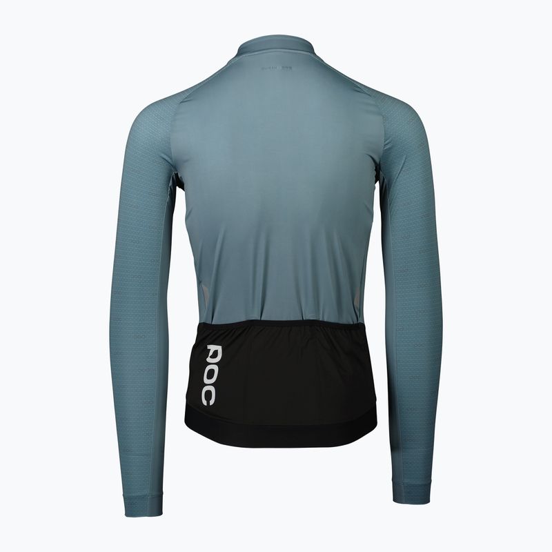 Herren-Radsport-Langarmhemd POC Essential Road poc o calcite blue 2