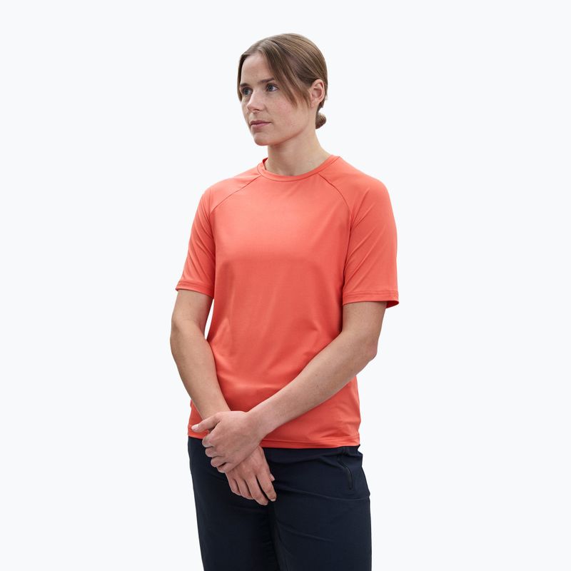Fahrradtrikot für Frauen POC Reform Enduro Light ammolite coral