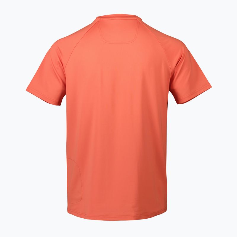 Fahrradtrikot für Männer POC Reform Enduro Tee ammolite coral 5