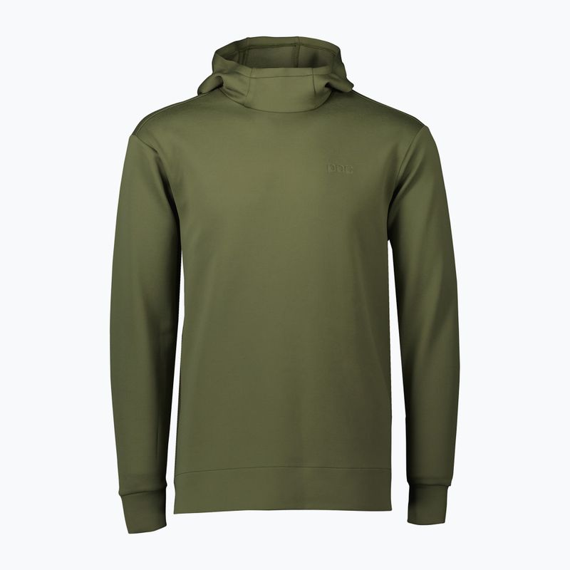 Herren-Trekking-Sweatshirt POC Poise Hoodie epidote green 4