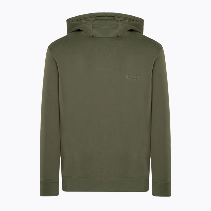 Kinder-Radsport-Sweatshirt POC Essential MTB Hoodie epidote green