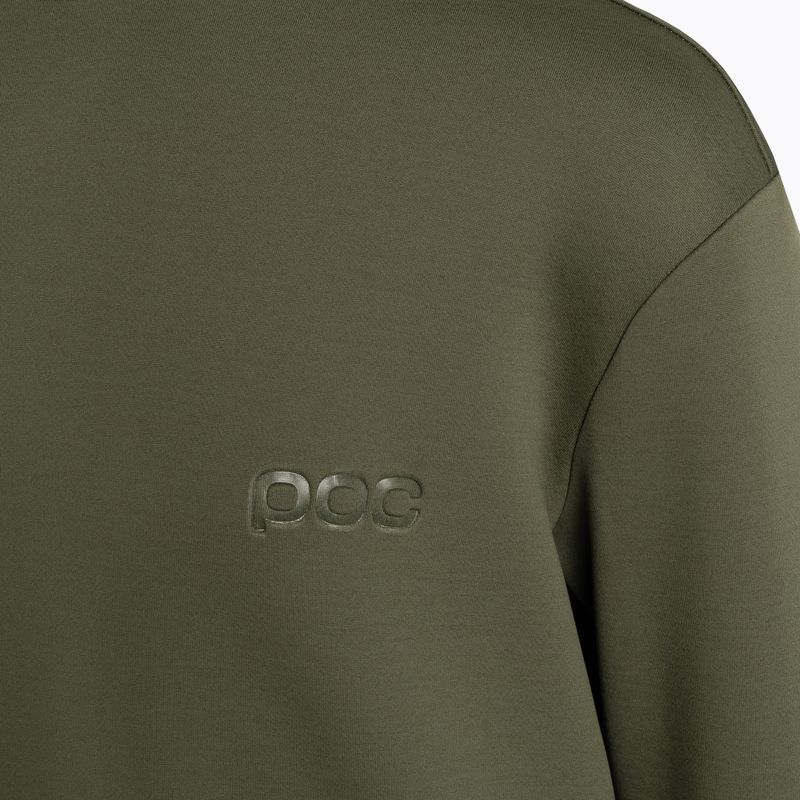 Kinder-Radsport-Sweatshirt POC Essential MTB Hoodie epidote green 3