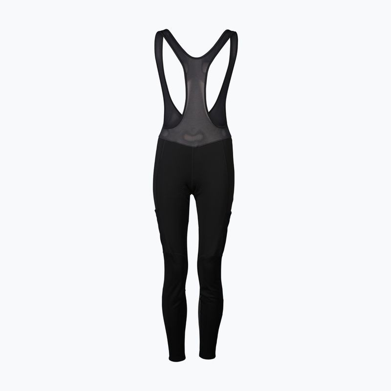 Damen Radhose POC Thermal Cargo Tights uranium schwarz 2