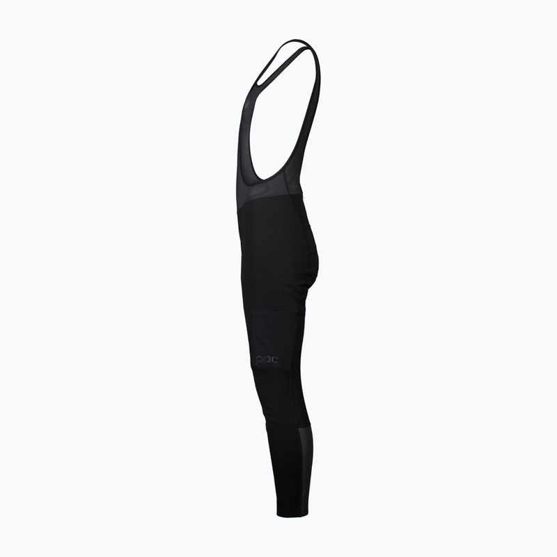 Damen Radhose POC Thermal Cargo Tights uranium schwarz 4