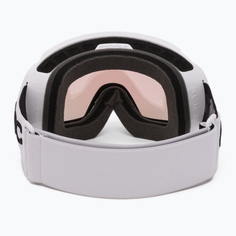 Skibrille POC Fovea Mid Clarity Photochromic hydrogen white/clarity photo light pink/sky blue 3