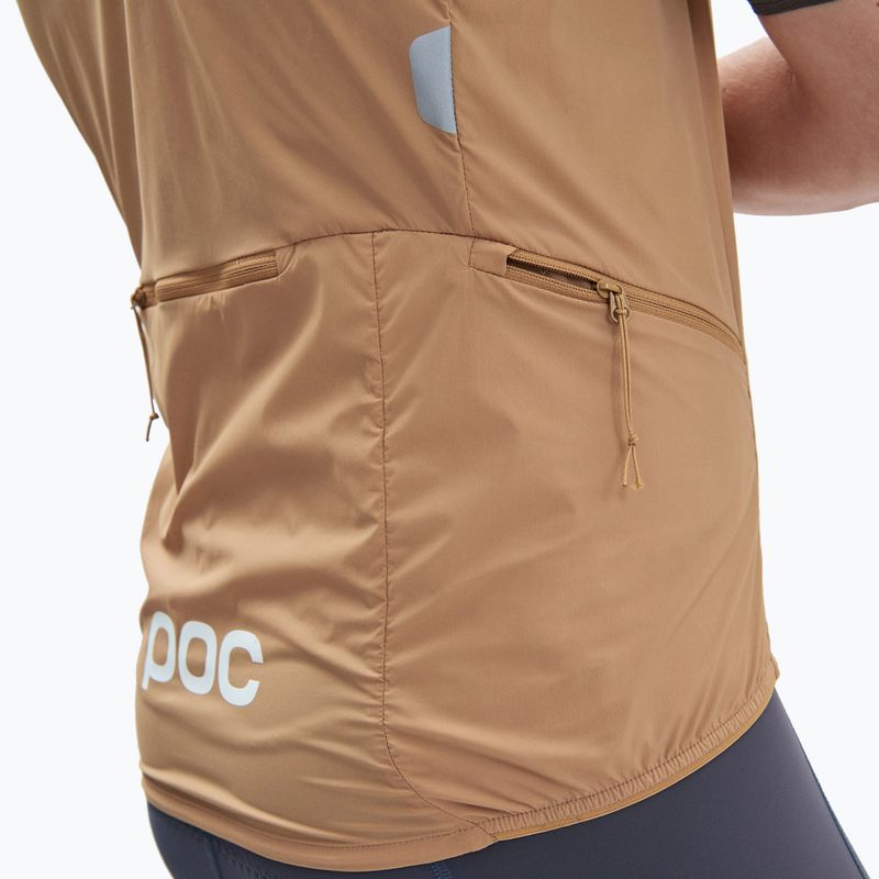 Fahrradweste POC Pro Thermal aragonite brown 5