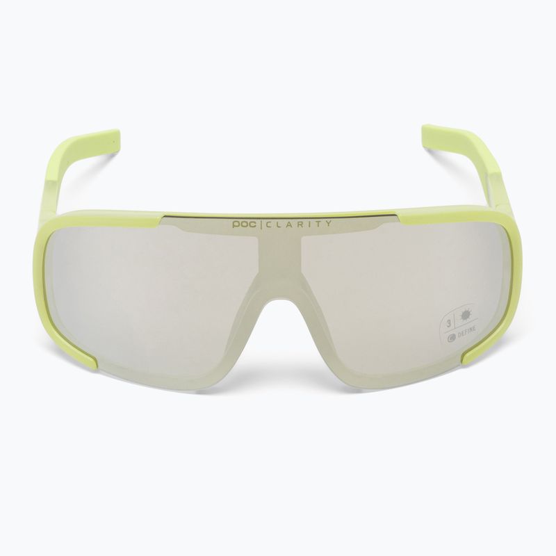 Fahrradbrille POC Aspire lemon calcite translucent/clarity define silver 3