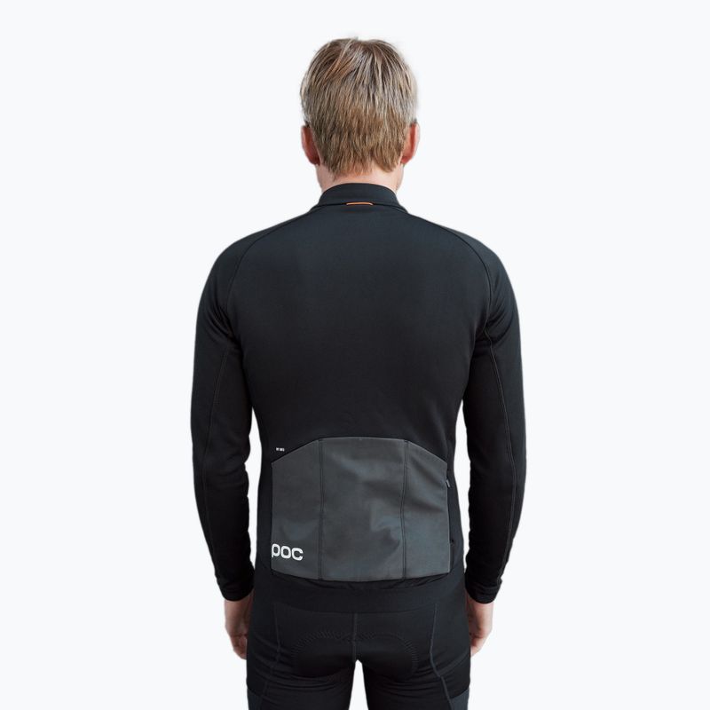 Fahrradjacke für Männer POC Thermal uranium black 2