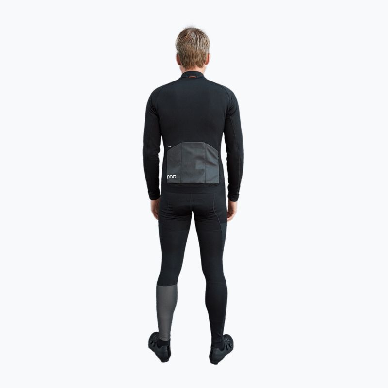 Fahrradjacke für Männer POC Thermal uranium black 9