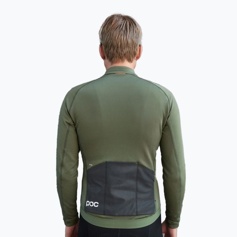 Fahrradjacke für Männer POC Thermal epidote green 2