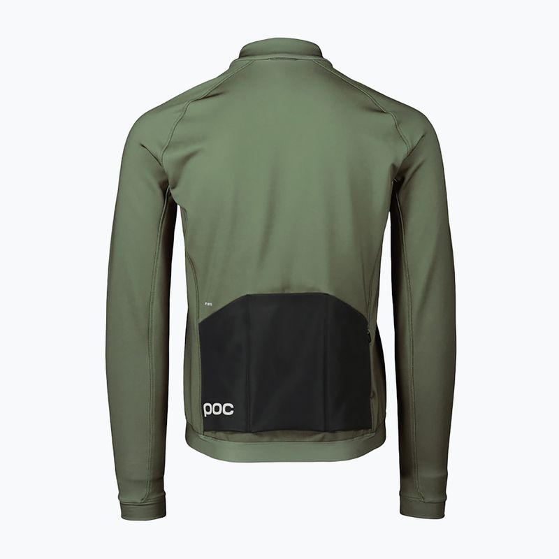 Fahrradjacke für Männer POC Thermal epidote green 10