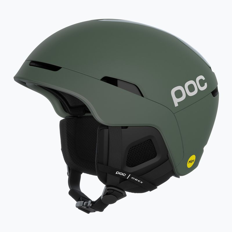 Skihelm POC Obex MIPS epidote green matt 8