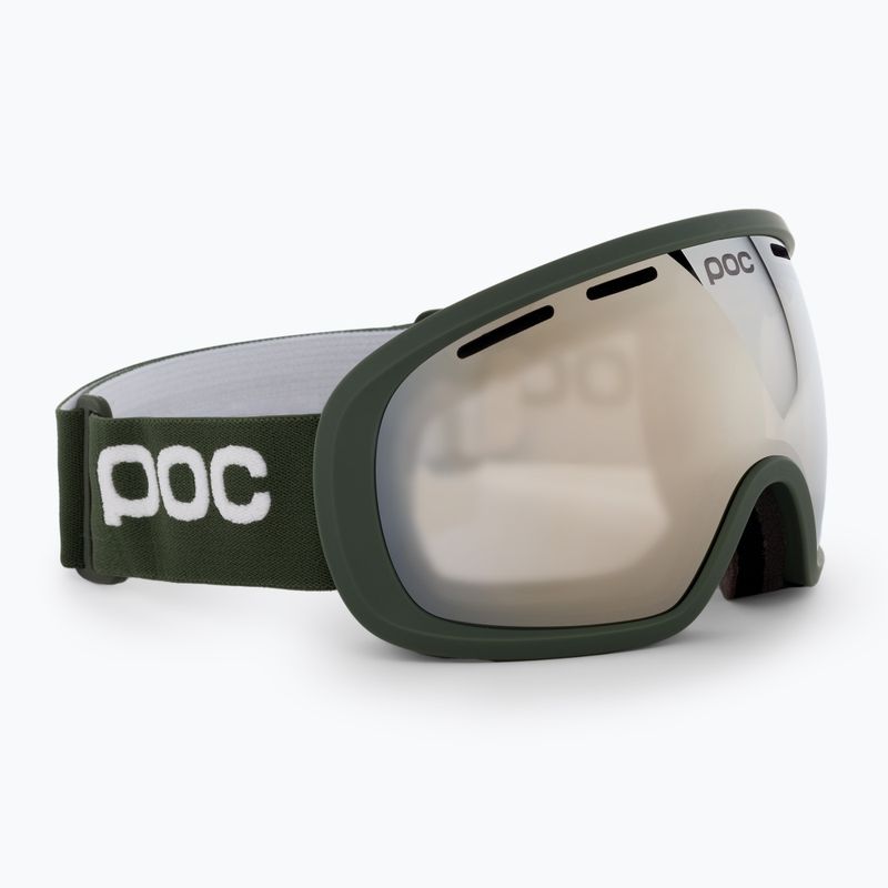 Skibrille POC Fovea Clarity epidote green/clarity define/spektris ivory