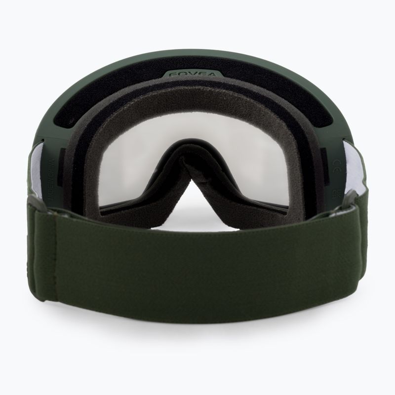Skibrille POC Fovea Clarity epidote green/clarity define/spektris ivory 3
