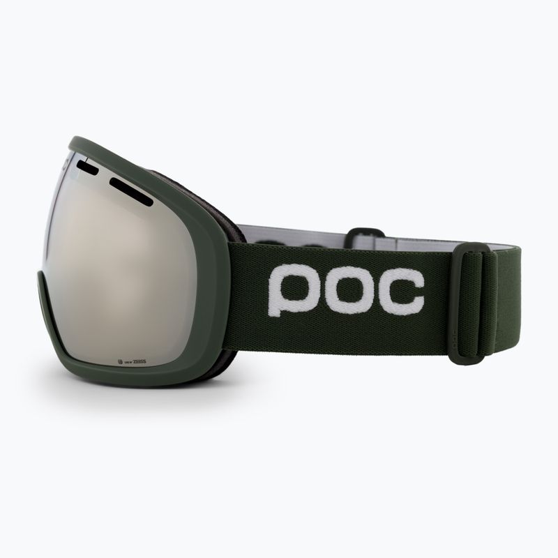 Skibrille POC Fovea Clarity epidote green/clarity define/spektris ivory 4