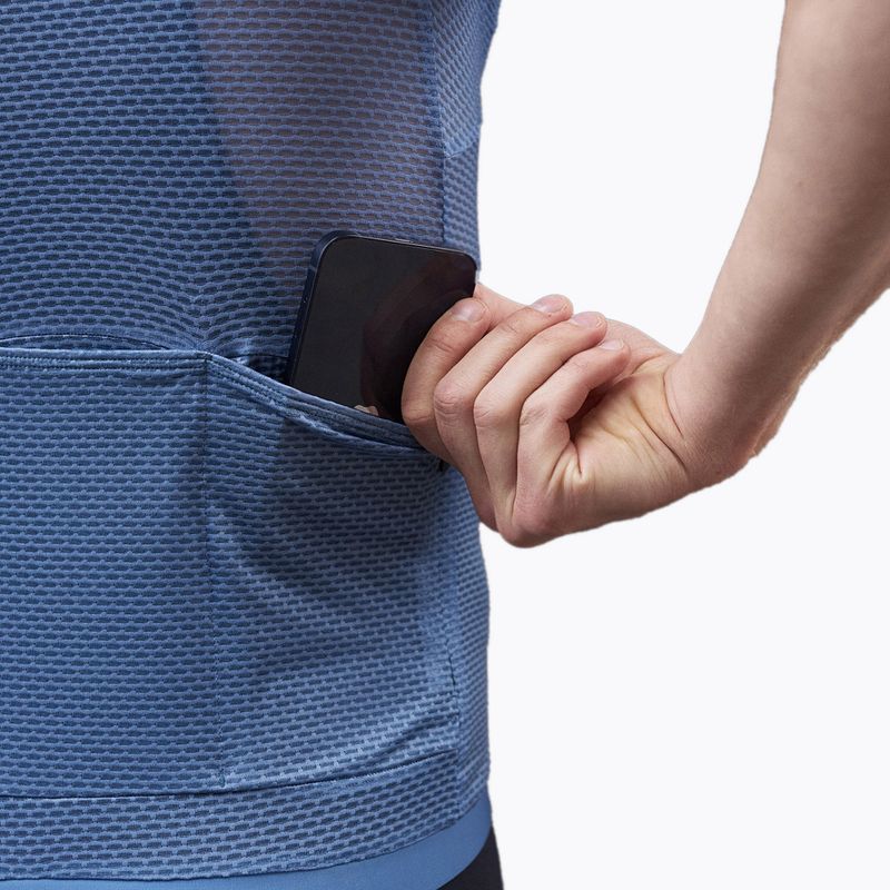 Fahrradtrikot für Männer POC Air calcite blue/turmaline navy 6