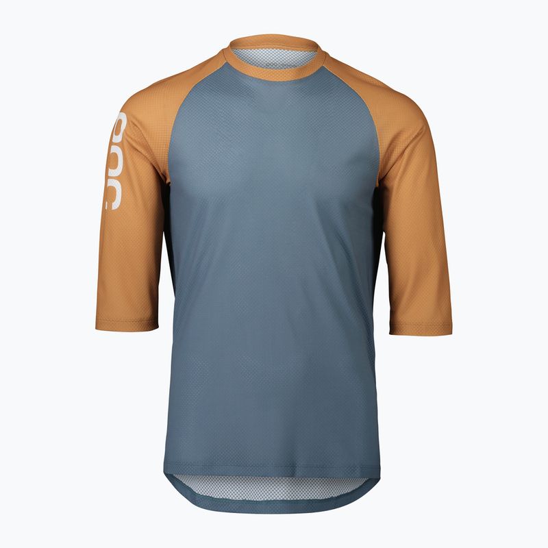 Fahrradtrikot für Männer POC MTB Pure 3/4 calcite blue/aragonite brown 4