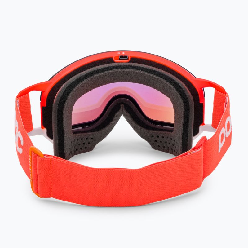 Skibrille POC Nexal Clarity Comp fluorescent orange/hydrogen white/spektris blue 4