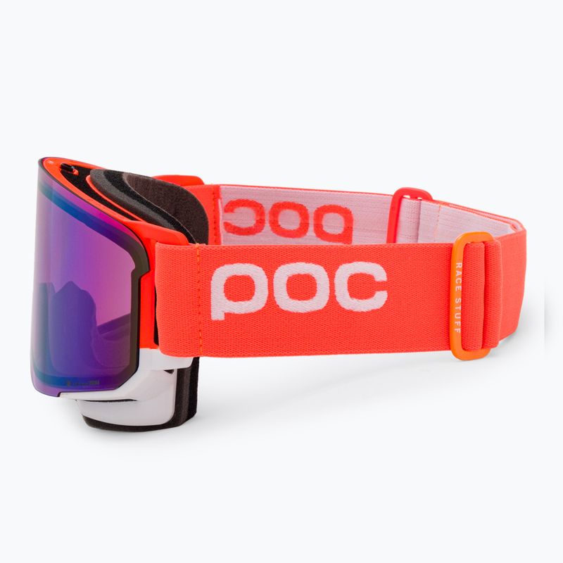 Skibrille POC Nexal Clarity Comp fluorescent orange/hydrogen white/spektris blue 5