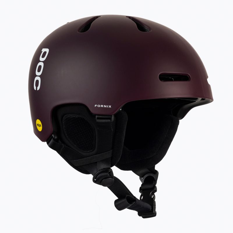 Skihelm POC Fornix MIPS garnet red matt