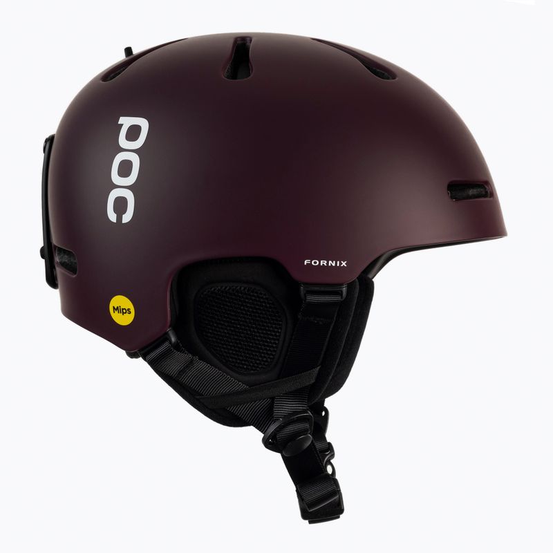 Skihelm POC Fornix MIPS garnet red matt 4