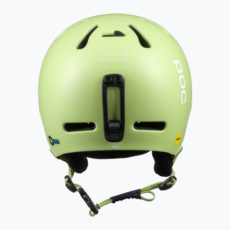 Skihelm POC Fornix MIPS lemon calcite matt 3