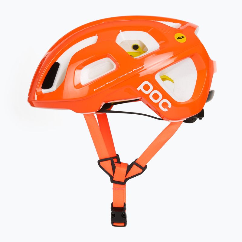Fahrradhelm POC Octal MIPS fluorescent orange avip 3