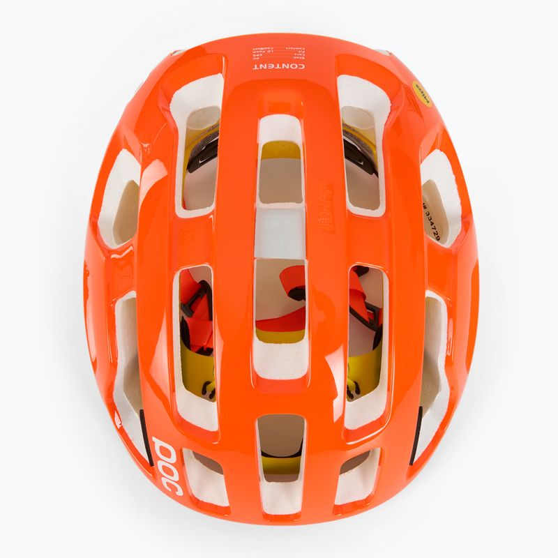 Fahrradhelm POC Octal MIPS fluorescent orange avip 6