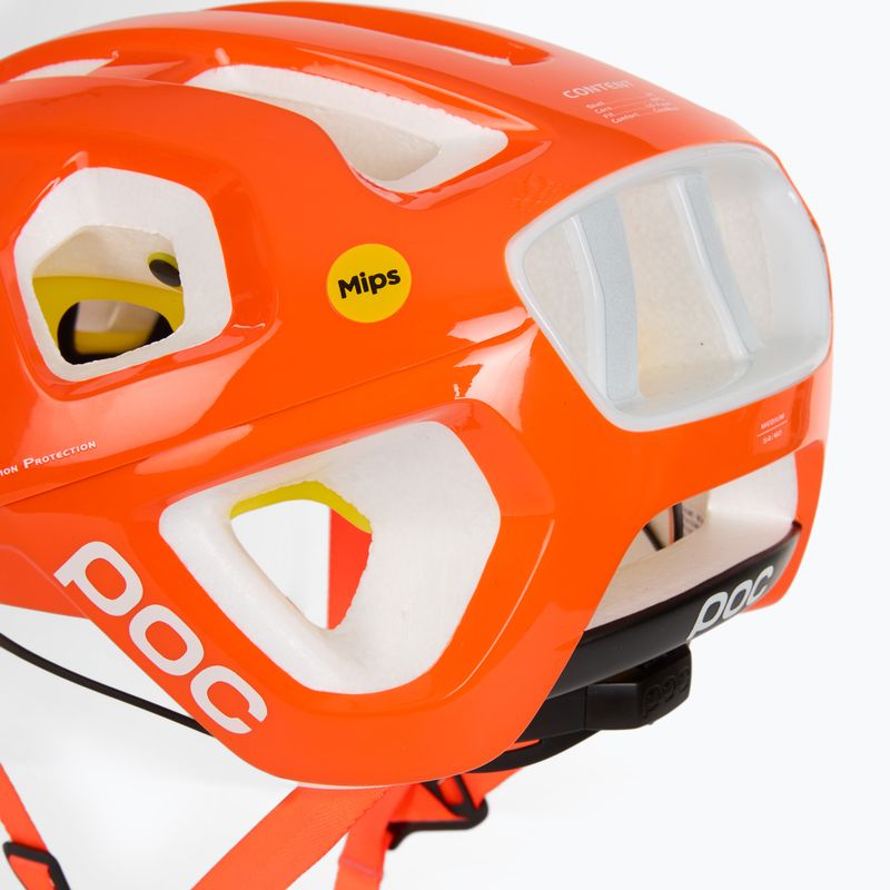 Fahrradhelm POC Octal MIPS fluorescent orange avip 7