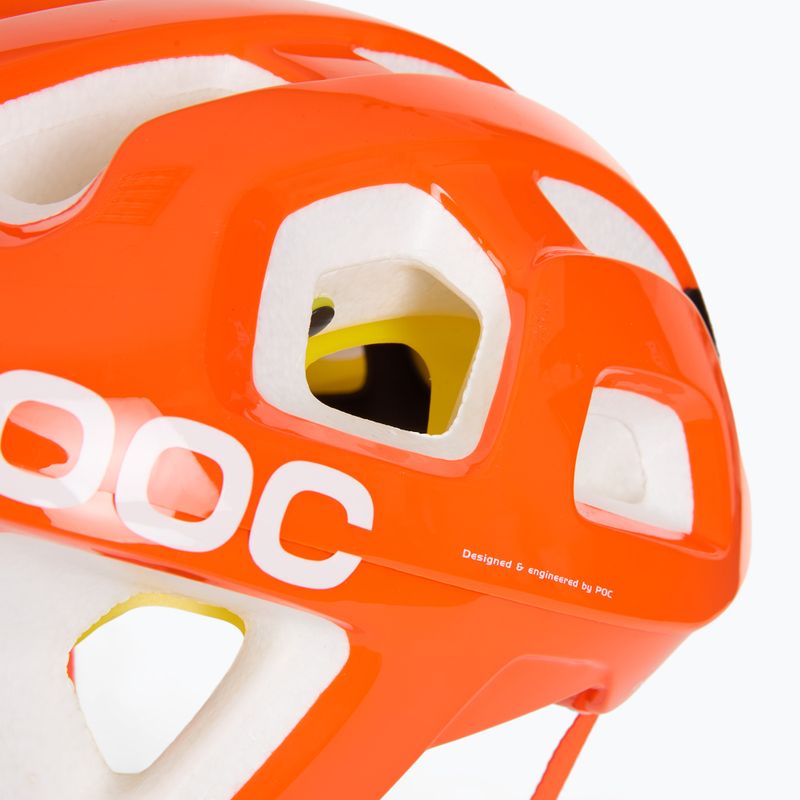 Fahrradhelm POC Octal MIPS fluorescent orange avip 8