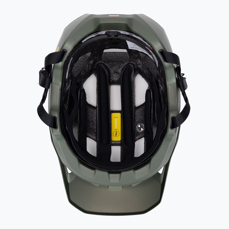 Fahrradhelm POC Kortal Race MIPS epidote green/uranium black metallic/matt 5