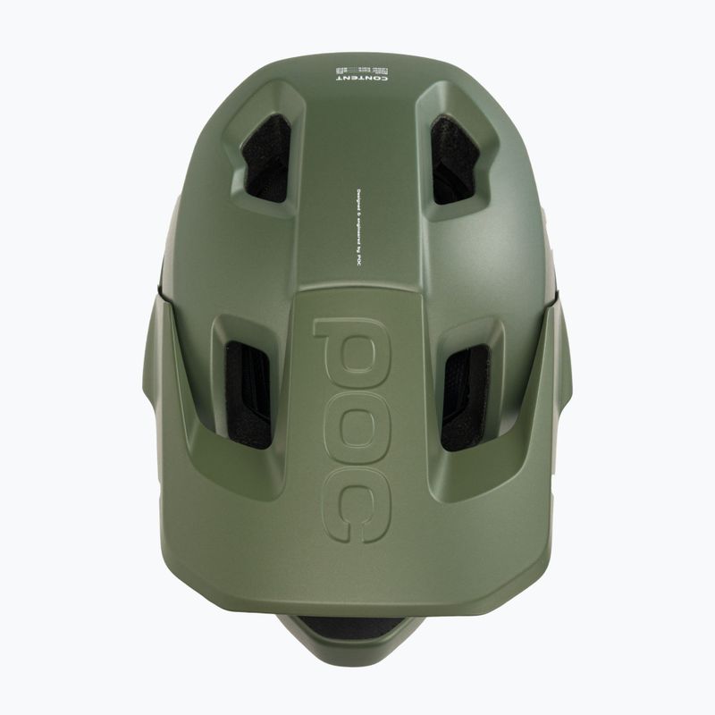 POC Otocon pidote grün metallic/matt Fahrradhelm 6