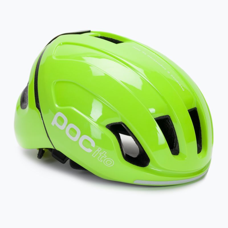 Fahrradhelm für Kinder POC POCito Omne MIPS fluorescent yellow/green