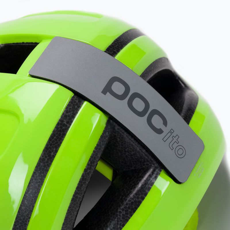 Fahrradhelm für Kinder POC POCito Omne MIPS fluorescent yellow/green 7