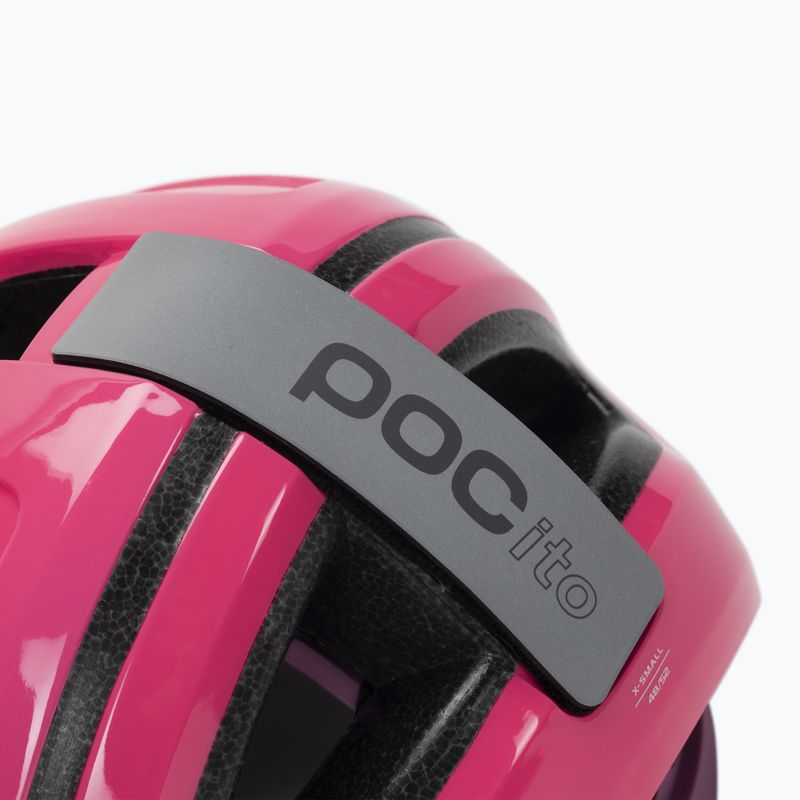 Fahrradhelm für Kinder POC POCito Omne MIPS fluorescent pink 7