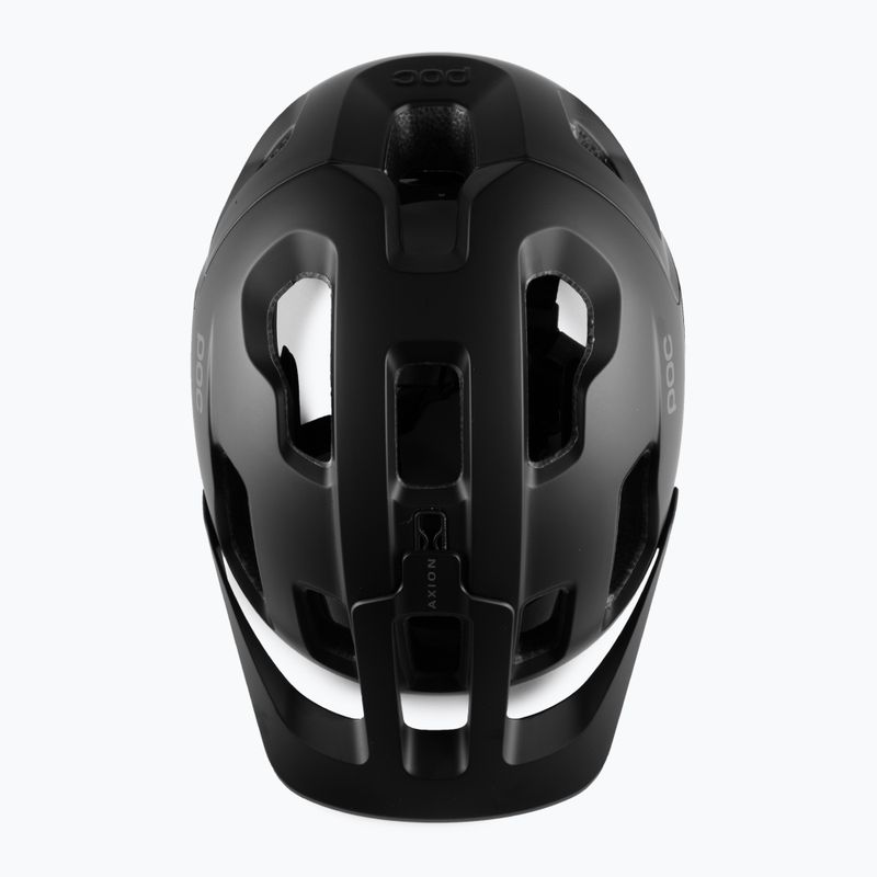 Fahrradhelm POC Axion uranium black matt 6