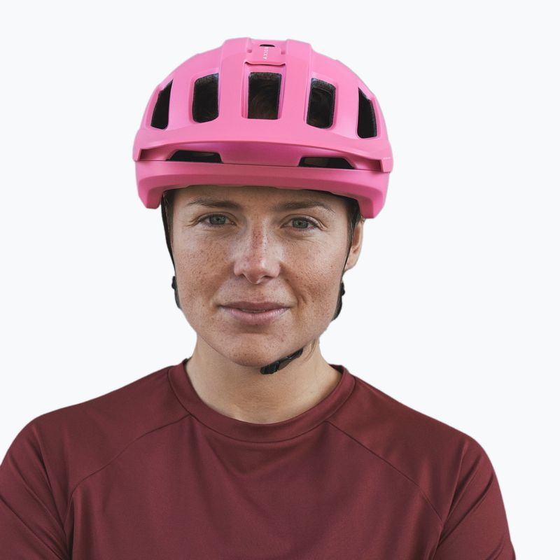 Fahrradhelm POC Axion actinium pink matt 8