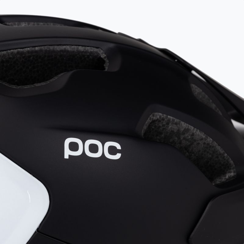 Fahrradhelm POC Axion Race MIPS uranium black matt/hydrogen white 7