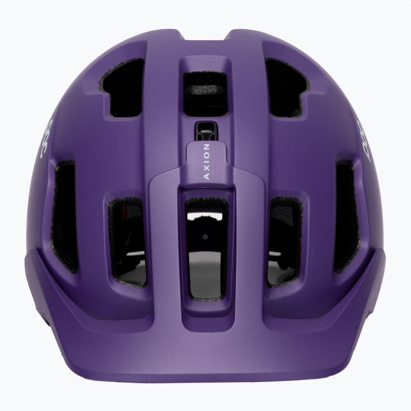 Fahrradhelm POC Axion Race MIPS sapphire purple/uranium black metallic/matt 2