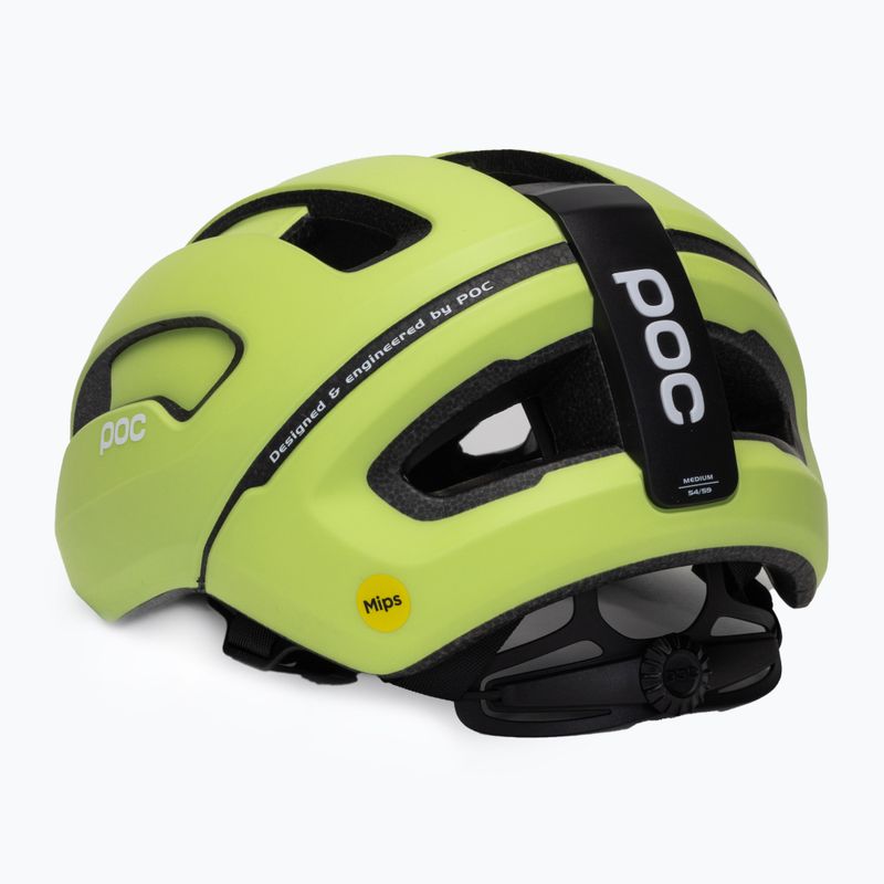Fahrradhelm POC Omne Air MIPS lemon calcite matt 4
