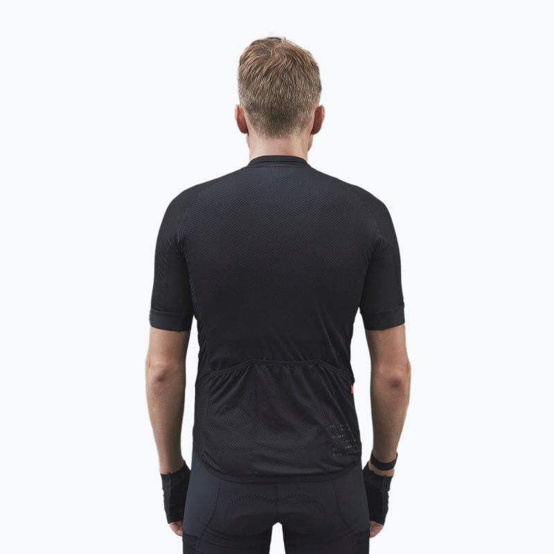 Fahrradtrikot für Männer POC Essential Road Logo uranium black 2